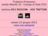 Dettagli Trattoria Primavera