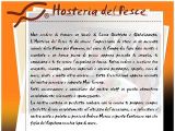 Dettagli Ristorante Hosteria del Pesce