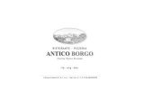 Dettagli Ristorante ANTICO BORGO