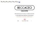 Dettagli Ristorante Beccaceci