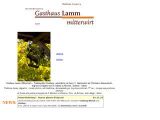 Dettagli Ristorante Gasthaus Lamm