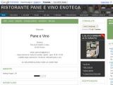 Dettagli Ristorante Pane e Vino